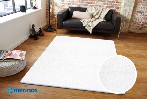 Merinos Shaggy Plus Halı | Beyaz | 963-Weiss