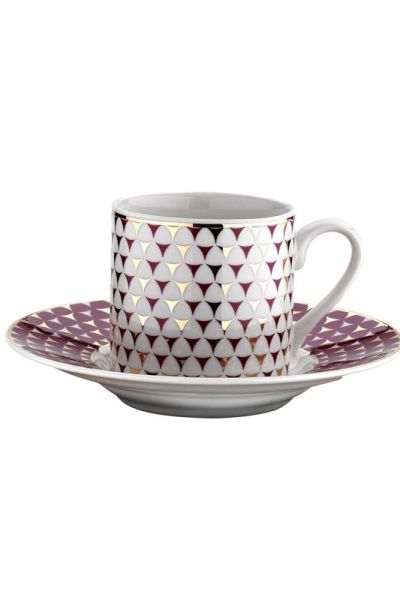 Kütahya Porselen Rüya 77512 Desen Kahve Fincan Takımı