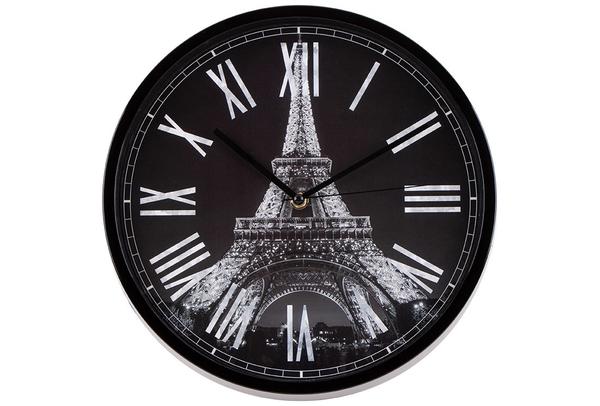 Dekonaz Modern Duvar Saati Roma Rakamlı 30x30 cm | Siyah | By-10664-R