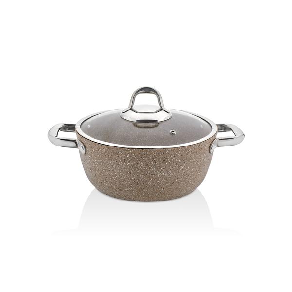 WBSchafer Galaxy Tech Deep Cooker 24 cm-Cappuccino