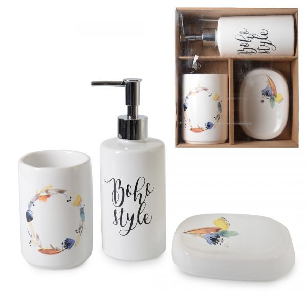 3 LU BOHEM BANYO SET |IPEK-TLS100