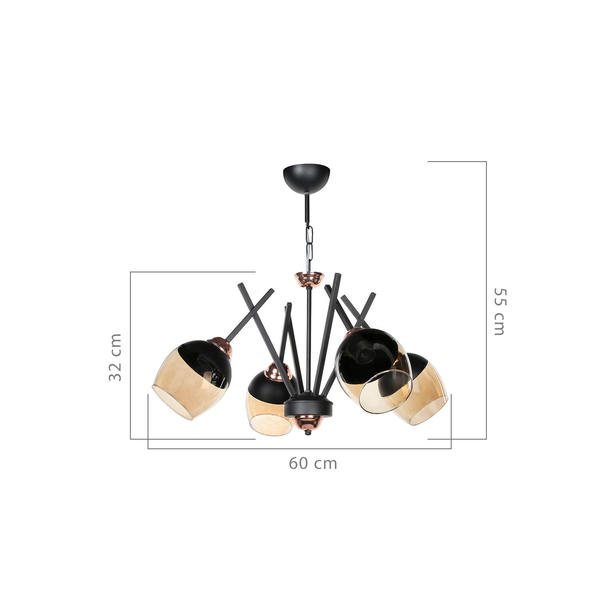 نجفة براديس 4 LED