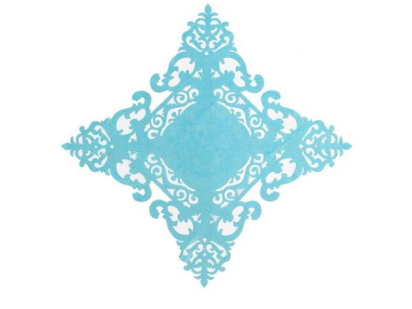 Roseart Kadife Salon Takımı 5 Parça Turkuaz