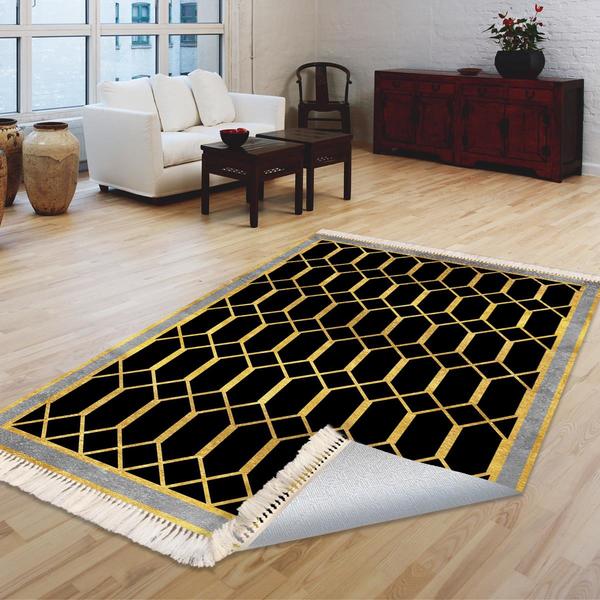 Milano Yıkanabilir Dekoratif Halı Kaymaz Taban | 8mm | MLN-DOT-HT958