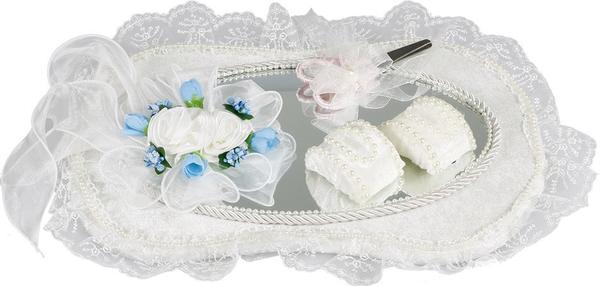 Prenses Söz Nişan Nikah Yüzük Tepsisi Seti | NSN-0016