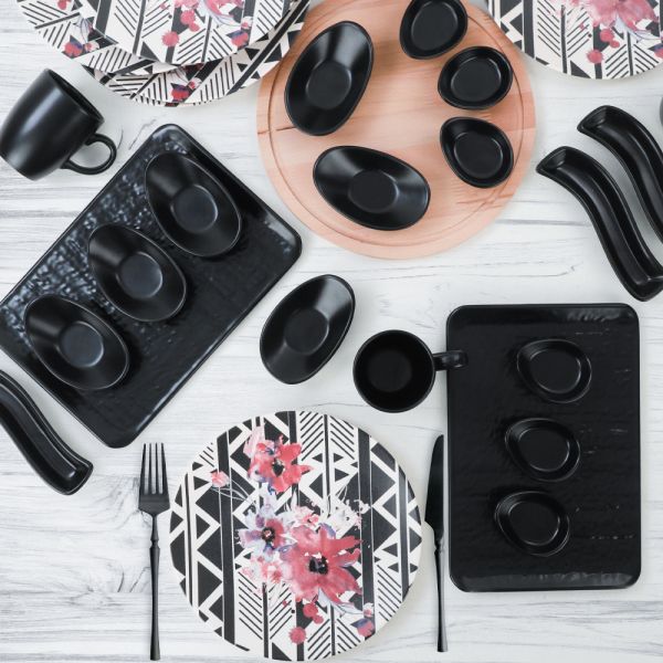 Leylak Kahvaltı Takımı 30 Parça 6 Kişilik | Keramika