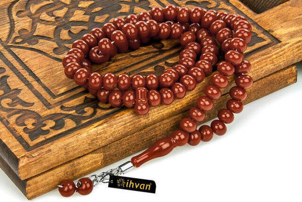 مسبحة هدية للحج والعمرة 10 مم من 99 قطعة من الجودة الأولى (10 قطع)