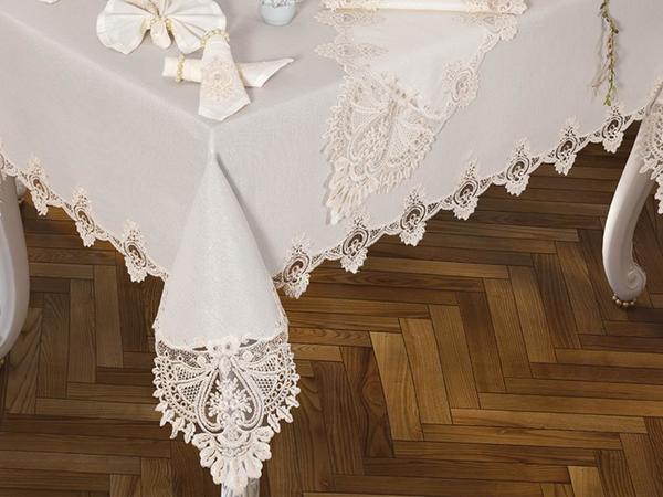 سمايل مفرش 26 قطعة كريمي