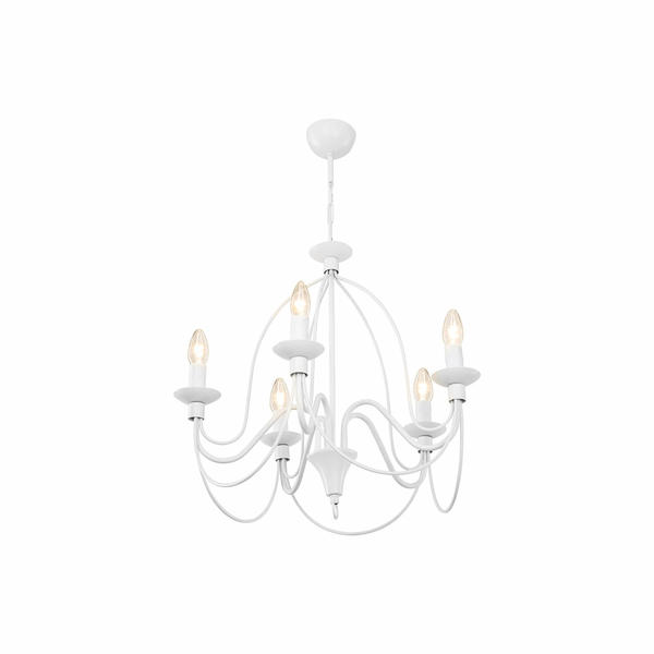 Lustre Alena 5Li Blanc