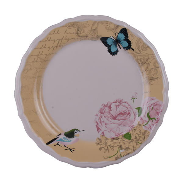 جيزم صحن كيك كريمي طبيعي 21 سم 6 قطع | كيراميكا