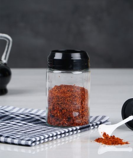 Acar | Siyah Kapaklı Cam Şişe