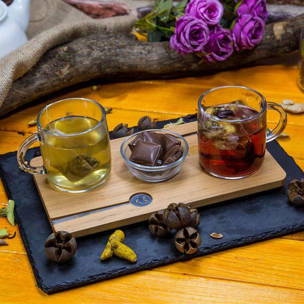 مجموعة فنجان شاي - 2 شخص