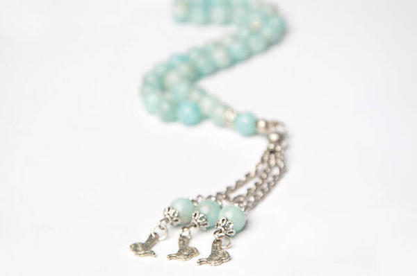 مسبحة حجر أمازونيت