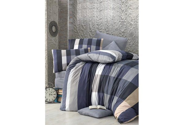 VictoriaHome Nevresim Takımı | Çizgili | Renkli | Çiğdem | VH-CIGDEM-200x220-TR