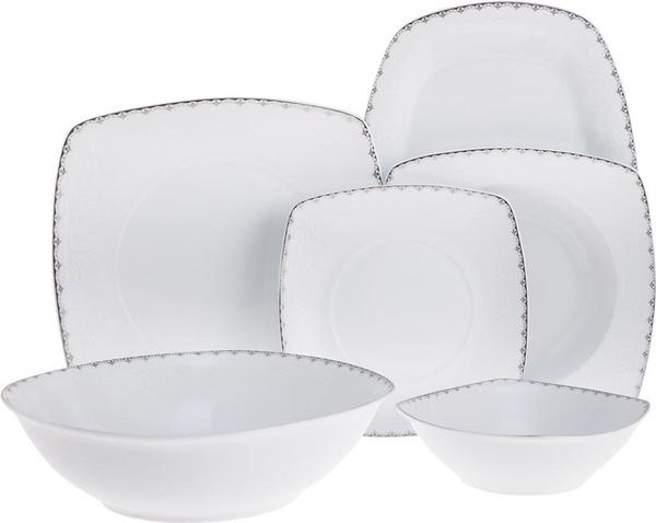 Duygu Hülya 26 Parça Porselen Yemek Takımı | 6 Kişilik