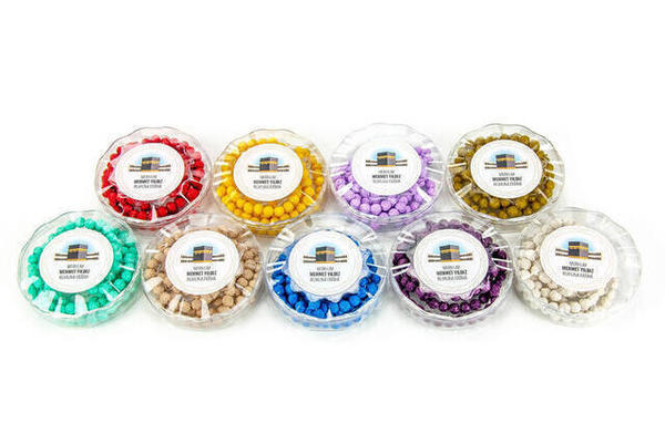 Gül Kokulu Tesbih - Özel İsim Etiketli - Kutulu - Farklı Renk Seçenekleri - Mevlid Hediyeliği