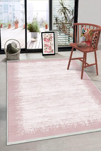 Birkilim Yıkanabilir Dekoratif Halı İpeksi Kaymaz Taban | MLN-IP-HS-206