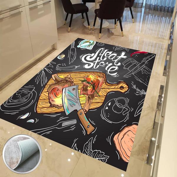 Milano Yıkanabilir Dekoratif Halı Kaymaz Taban | 8mm | MLN-NEWHM579-1