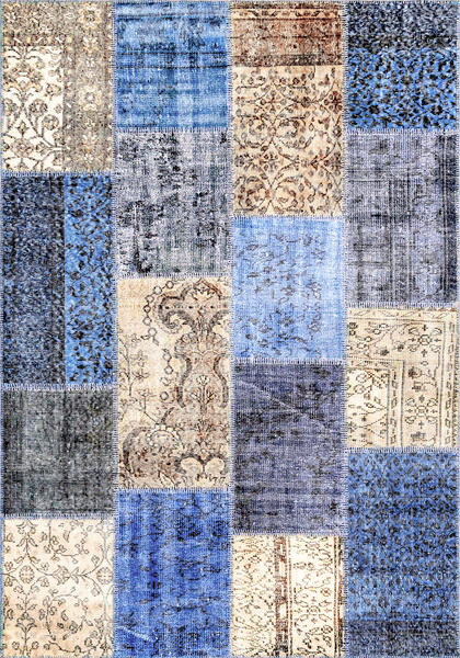 Kozzy Home Waschbarer, rutschfester Bodenteppich Rfe6481 80x150