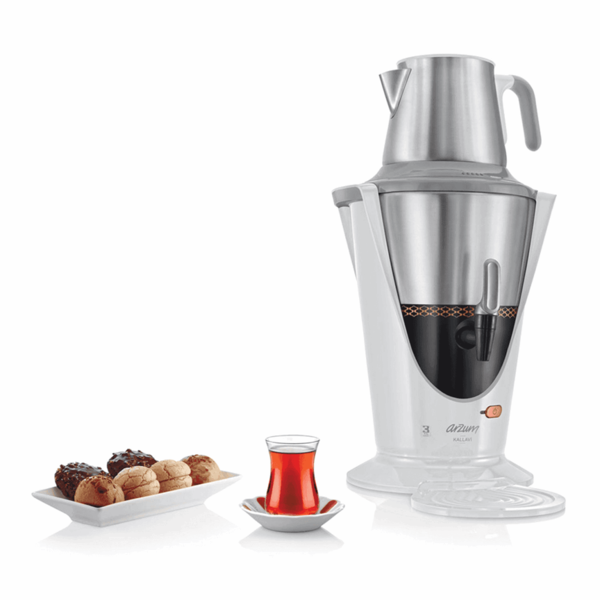 Arzum Kallavi Elektrikli Semaver | Beyaz | AR3013-W