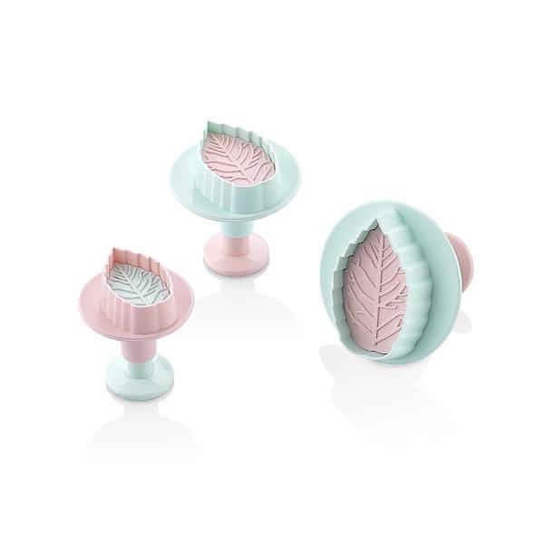 Bayev | Yaprak Figürlü 3 Adet Kurabiye Kalıbı