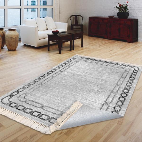 Milano Yıkanabilir Dekoratif Halı Kaymaz Taban | 8mm | MLN-DOT-HT900