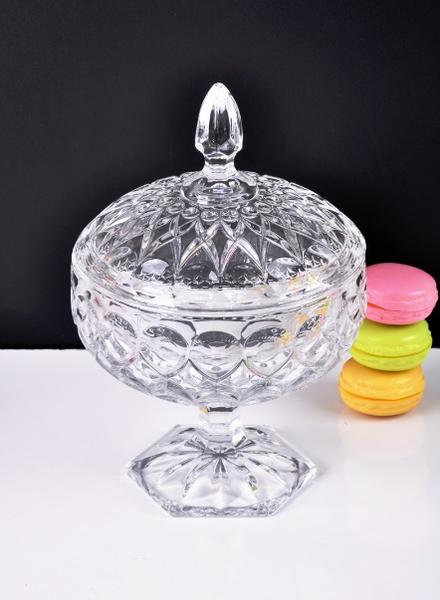 وعاء سكر زجاج طويل الأرجل من باييف - 400528