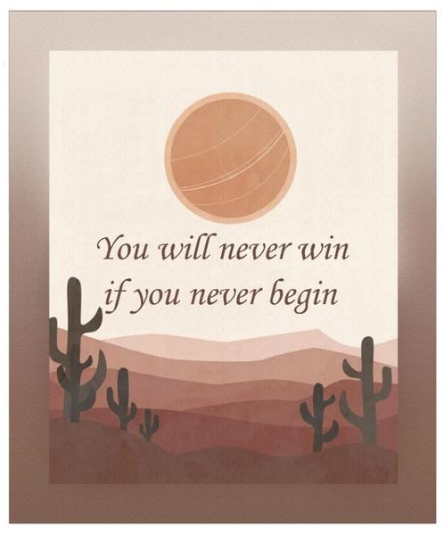 Bayev 40x60 Tasarım Motto Serisi Banyo Paspası - Motto Başlangıç 2192