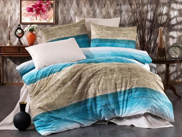 Ensemble housse de couette double Dowry Land Dante Beige