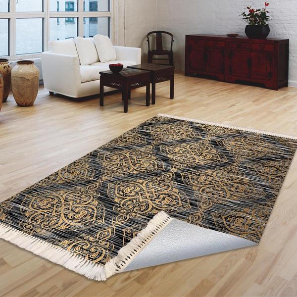 Milano Yıkanabilir Dekoratif Halı Kaymaz Taban | 8mm | MLN-HS345-1