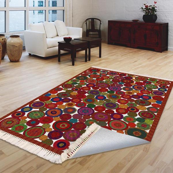 Milano Yıkanabilir Dekoratif Halı Kaymaz Taban | 8mm | MLN-HS379-1