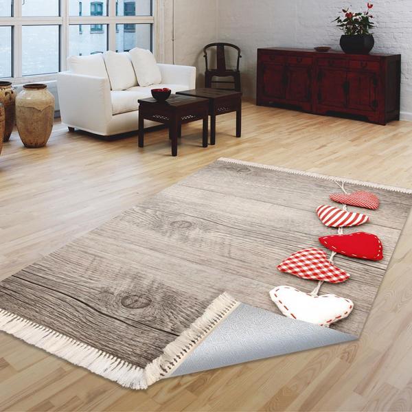 Milano Yıkanabilir Dekoratif Halı Kaymaz Taban | 8mm | MLN-DOT-HT093