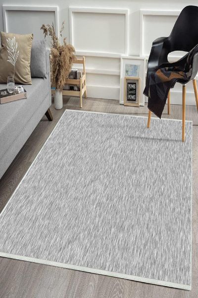Birkilim Yıkanabilir Dekoratif Halı İpeksi Kaymaz Taban | MLN-IP-HS-426