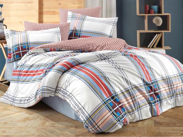 Royal Lines 4 Yastıklı Çift Kişilik Nevresim Takımı