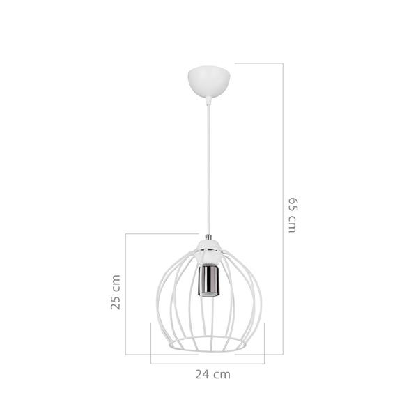 Karen Tekli Sarkıt Beyaz