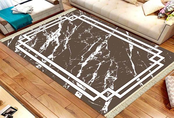 Roland 5'li Yıkanabilir Halı Seti | Kahverengi | roland-3188-sand