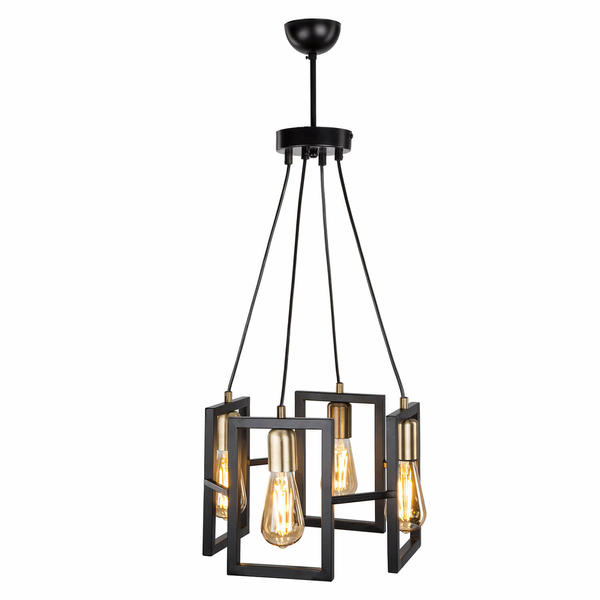 Kayra Chandelier 4-Rectangular