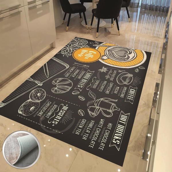 Milano Yıkanabilir Dekoratif Halı Kaymaz Taban | 8mm | MLN-NEWHM547-1