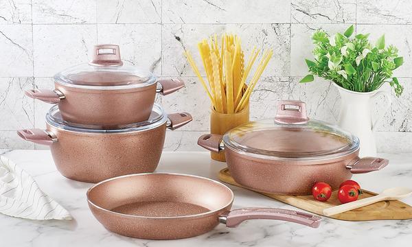 Rose Fiesta Granit 7 Prc Set