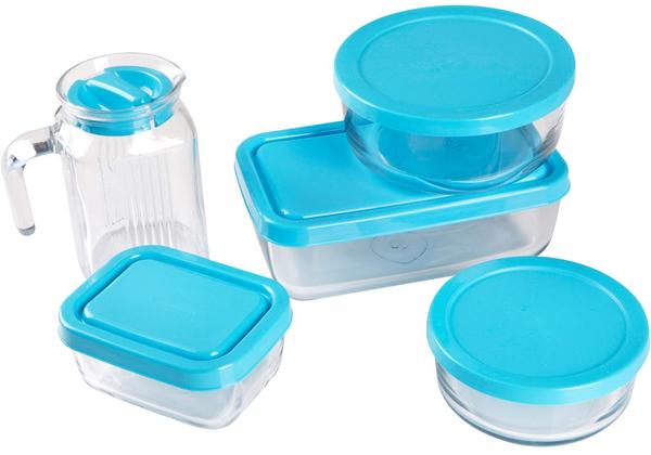 Paşabahçe Cam Saklama Kabı Seti 5 Adet