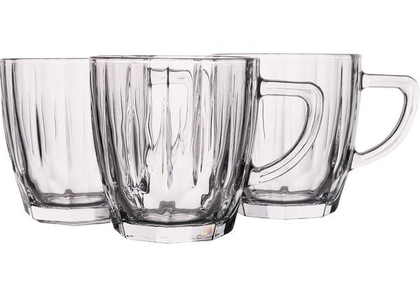 Almina Çay Bardağı | Çay Kupası | Kabartmalı | 6 Adet | Al-dm80