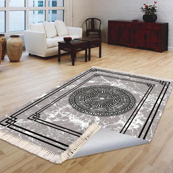 Milano Yıkanabilir Dekoratif Halı Kaymaz Taban | 8mm | MLN-HS351-1