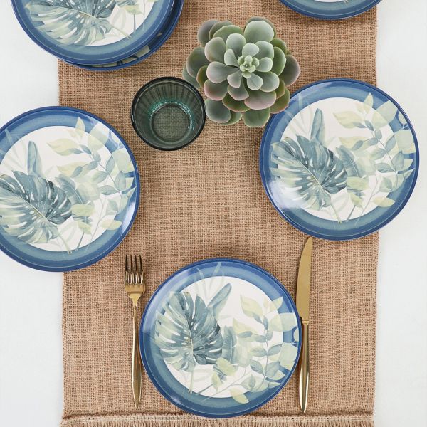 Greeny Pasta Tabağı 20 Cm 6 Adet - 20158 | Keramika