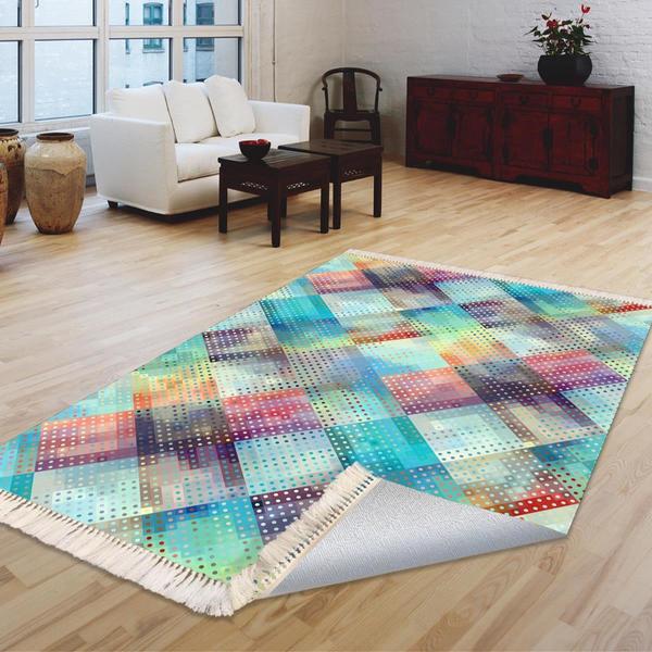 Milano Yıkanabilir Dekoratif Halı Kaymaz Taban | 8mm | MLN-HS464-1