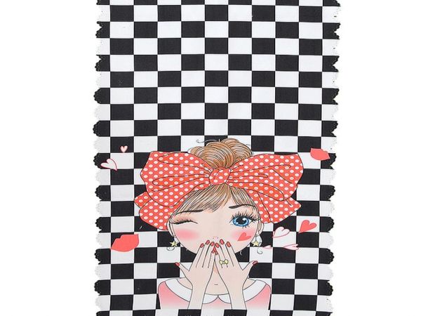 Çağıl Fiyonk Desenli Runner Kırmızı