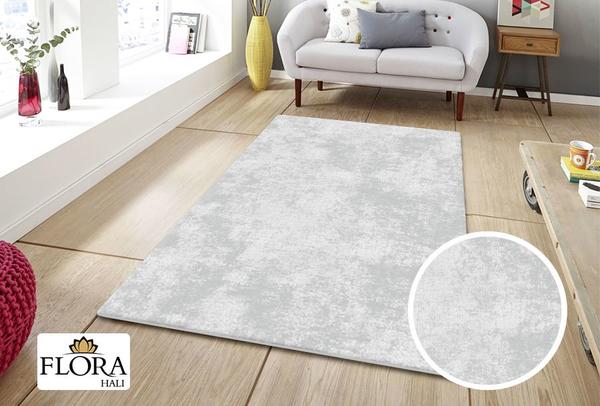Flora Schäfer Lux Neva | Yıkanabilen Halı | Gri | F-2092-Grau