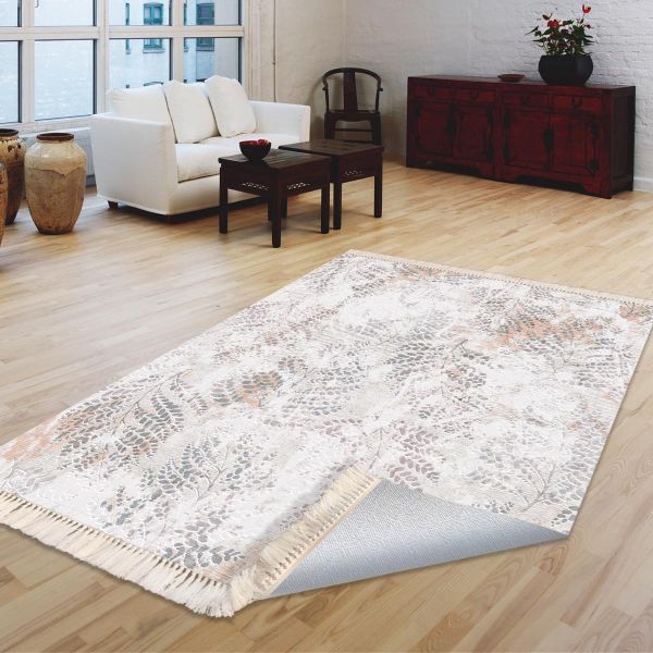 Milano Yıkanabilir Dekoratif Halı Kaymaz Taban | 8mm | MLN-DOT-HT213