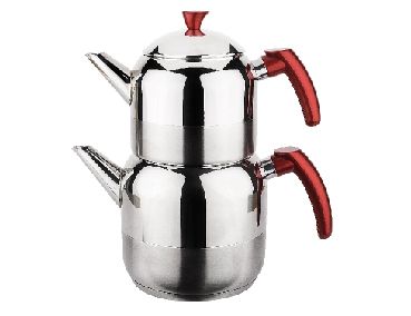 004-01-RED مجموعة أثينا كبيرة من الفولاذ الذي لا يصدأ 1300/250 مل