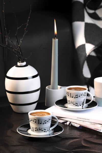 Kütahya Porselen Bitmeyen Senfoni Kahve Fincan Takımı