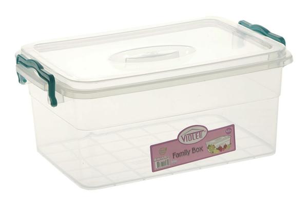 Violet 4.5 Litre Saklama / Depolama Kutu | 0469-Gruen